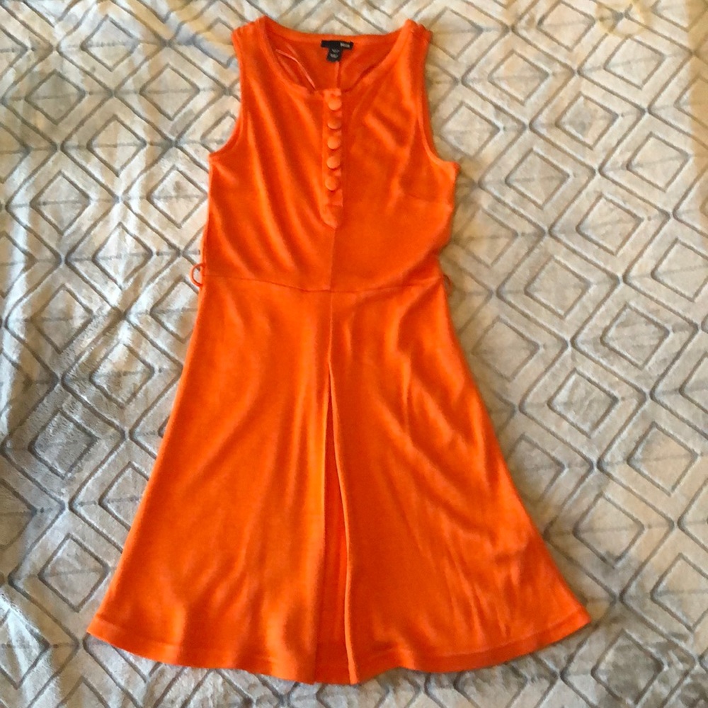 Orange dress